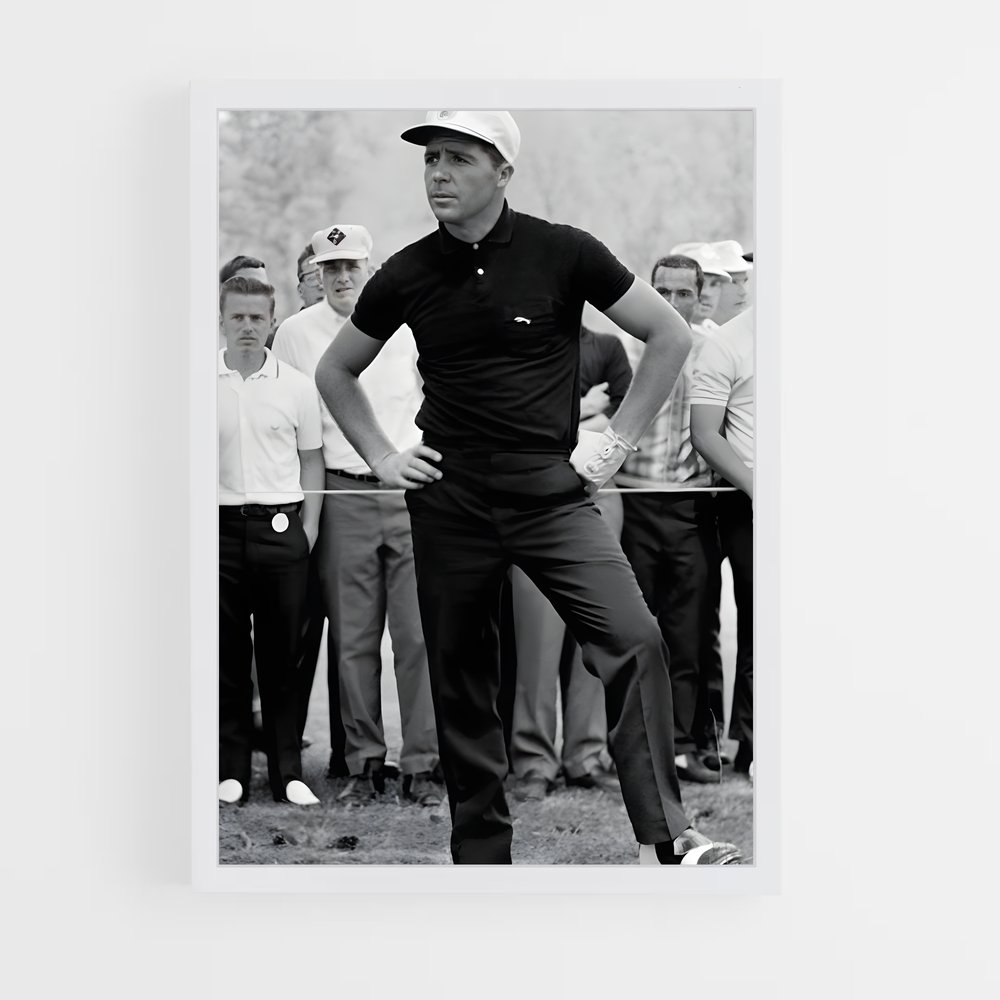 Poster Gary player – affiche Golf (vue 3)